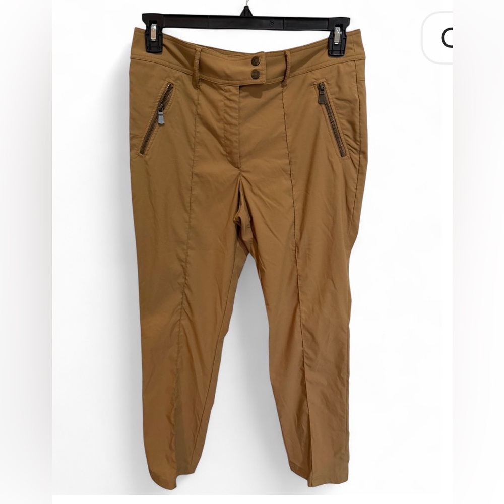 Anatomie Women’s Travel Pants Beige Stretchy Soft Large